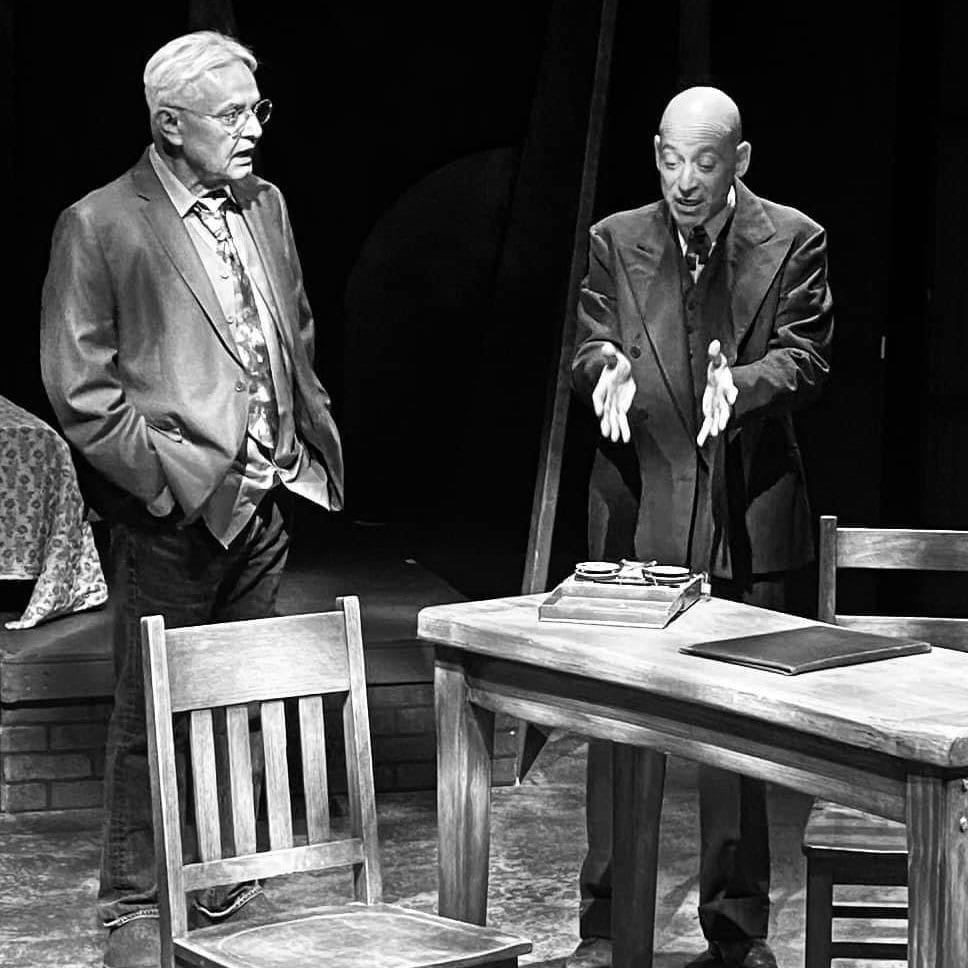 Jeff Blumberg in the role of Howard Wagner in Death of a Salesman at CASA 0101 in Boyle Heights, Los Angeles, California