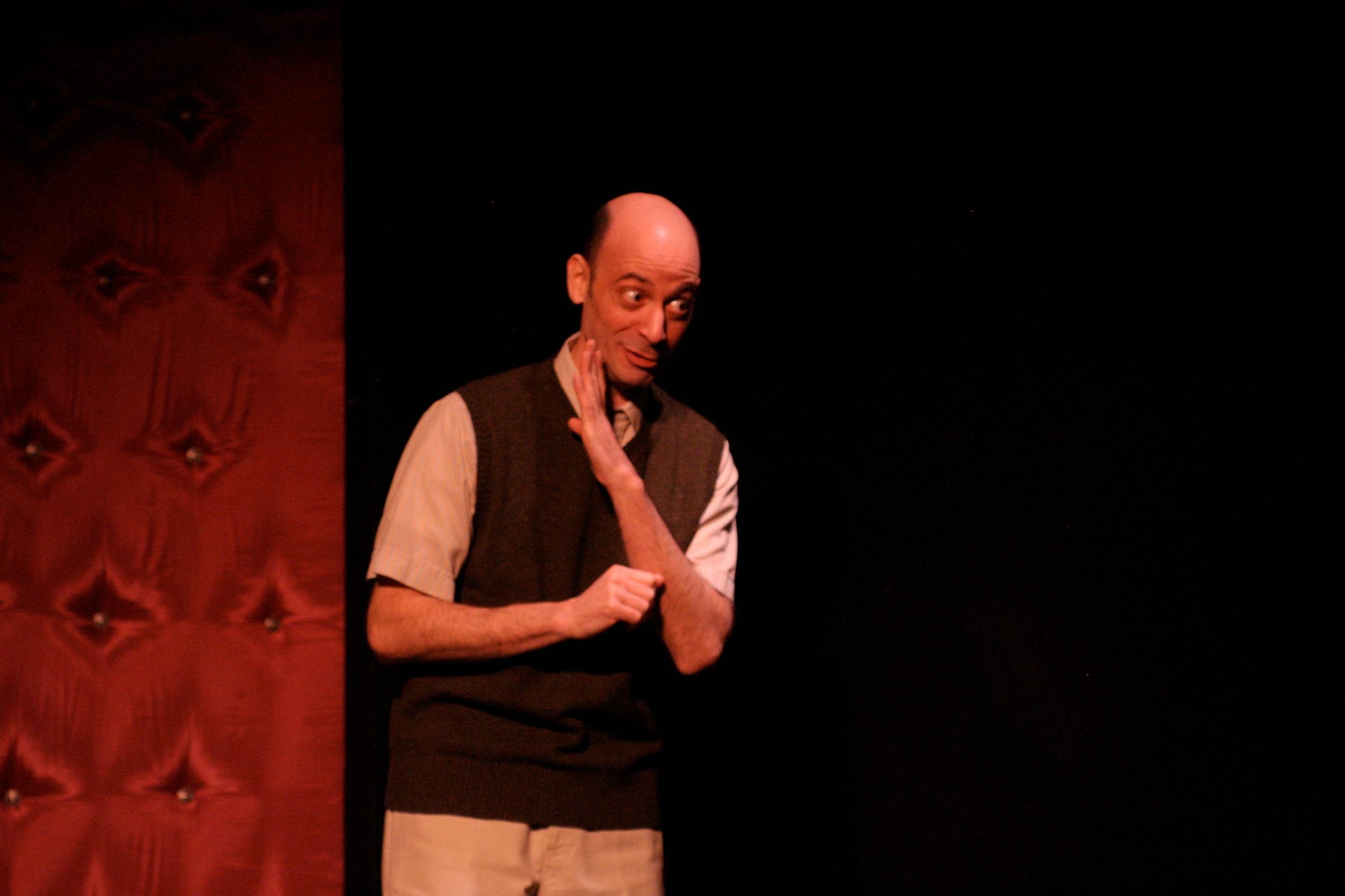 Jeff Blumberg in the play Love Letters to Women