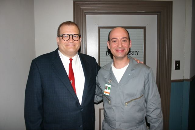 Actor Jeff Blumberg in the role of Johnson on the set of The Drew Carey Show