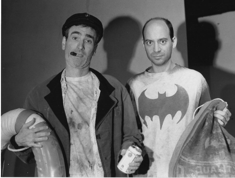 Actor Jeff Blumberg in a publicity still for the play The King of City Island