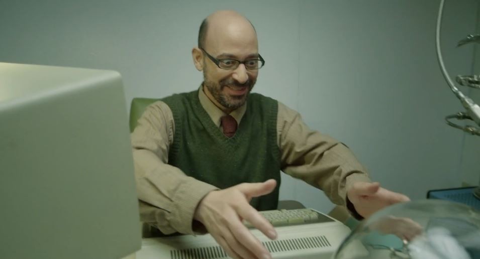 Jeff Blumberg as the character of Dr. Heidigger in the short film A Stitch in Time (for $9.99)