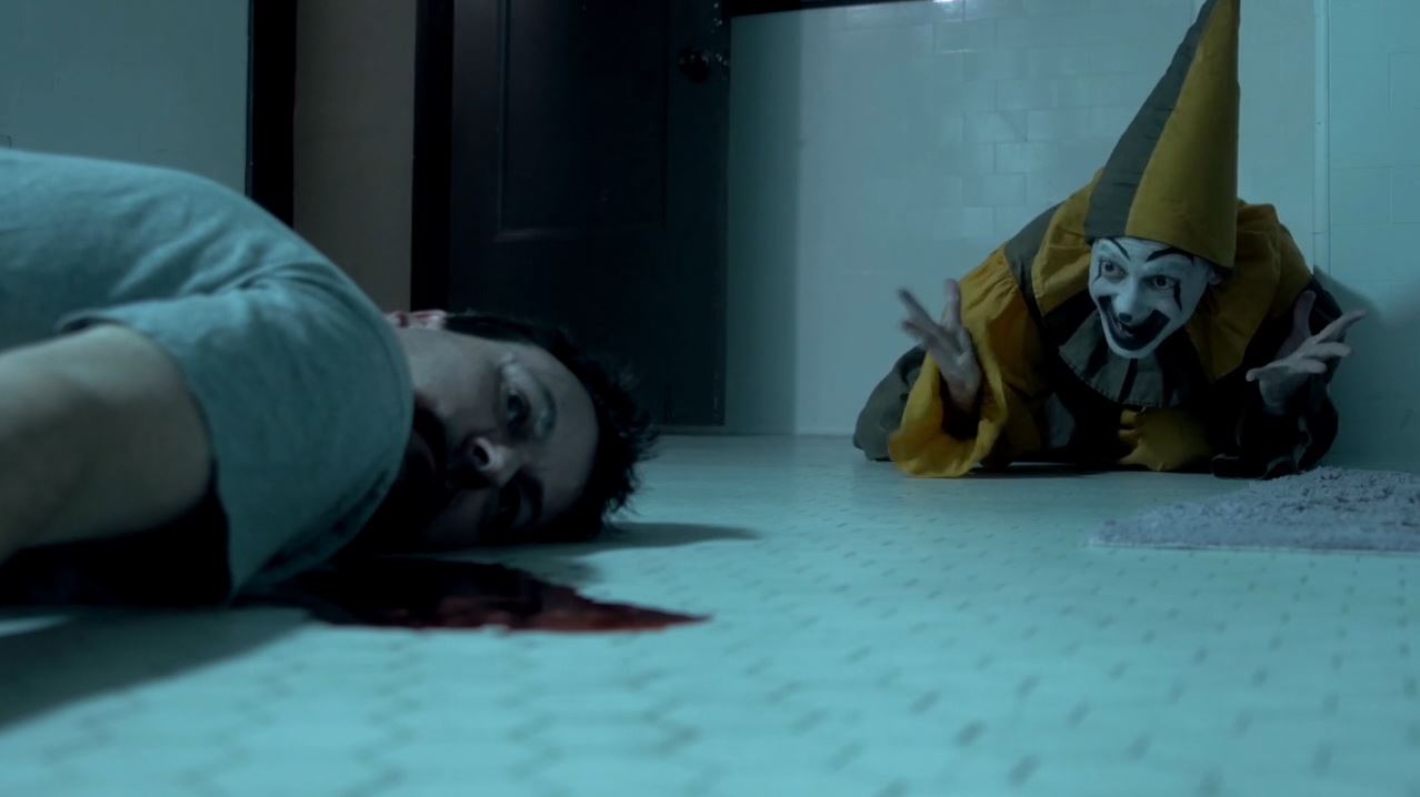 Jeff Blumberg as The Clown in the episode The Duo from season 1 of  the horror web series The Hotel Barclay
